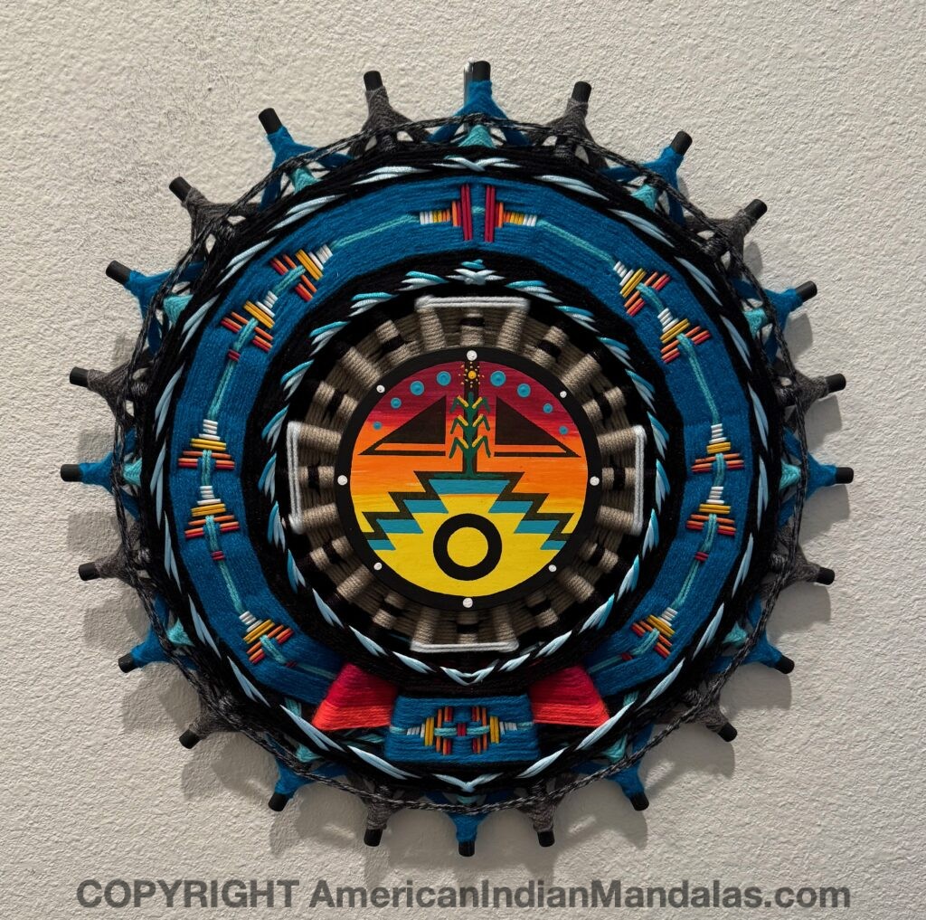 Navajo Yei Mandala #4