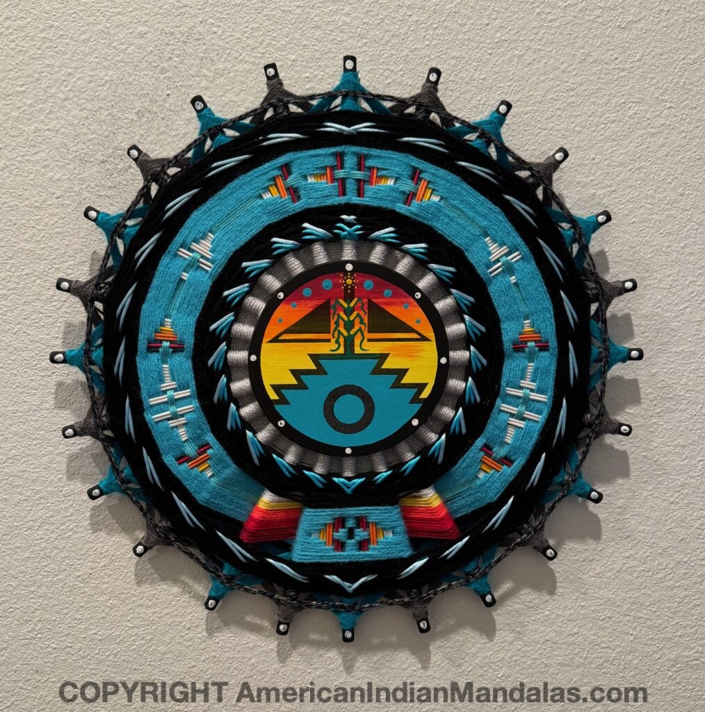 Navajo Yei Mandala #5